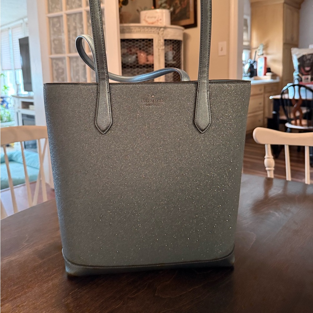 Kate Spade Sparkling blue handbag